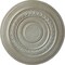 Ekena Millwork Oldham Ceiling Medallion (Fits Canopies up to 8 5/8"), Hand-Painted Flash Gold, 18"OD x 1 1/4"P CM18OLFLS - alternate 1
